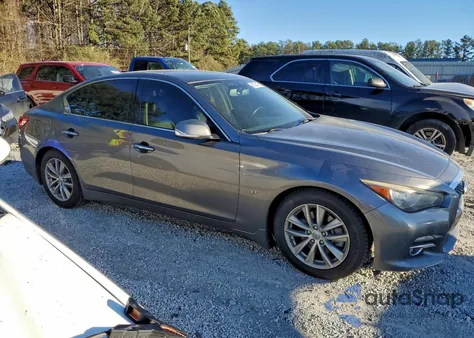 2014 Infiniti Q50 Base from USA, damaged, VIN JN1BV7AP4EM674427